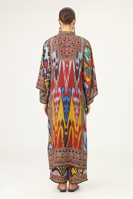 Rajdeep Ranawat Gayatri Abstract Print Box Tunic 