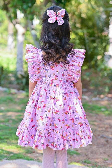 pink wings frocks