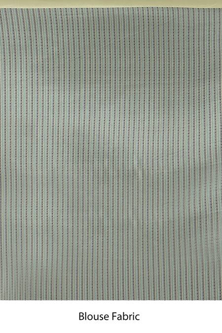 Samyukta Singhania_Multi Color Crepe Stripe Print Saree With Running Blouse_Online_at_Aza_Fashions