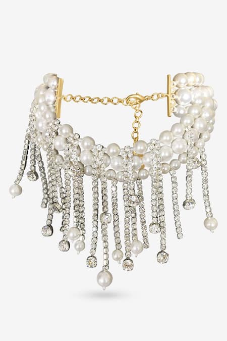 Prerto Aurora Fringe Choker 