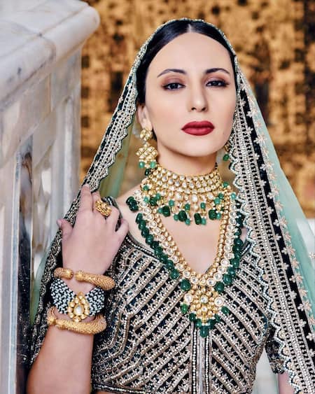 PRERTO Farah Bead Drop Choker 