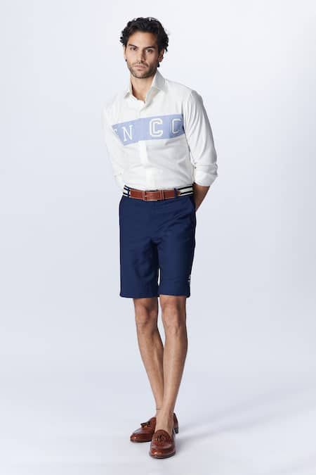 S&N by Shantnu Nikhil Plain Shorts 