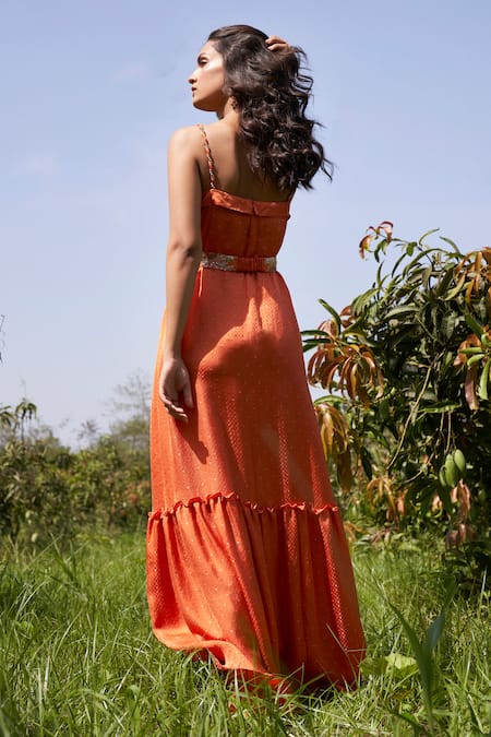 Buy Orange Dresses for Women by Fashion 2 Wear Online | Ajio.com