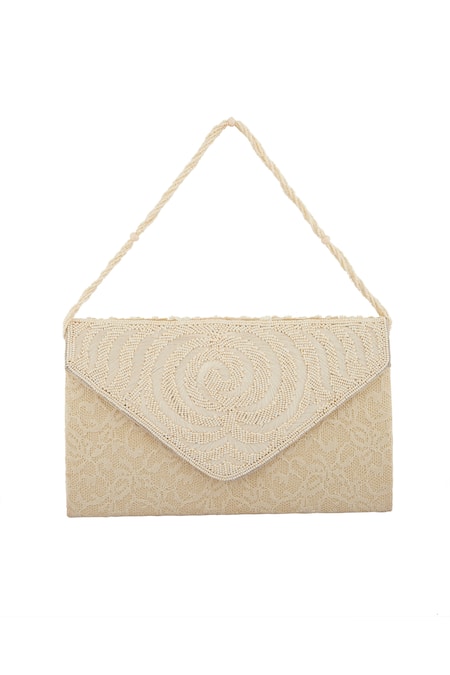 Samyukta Singhania Pearl Embellished Clutch 