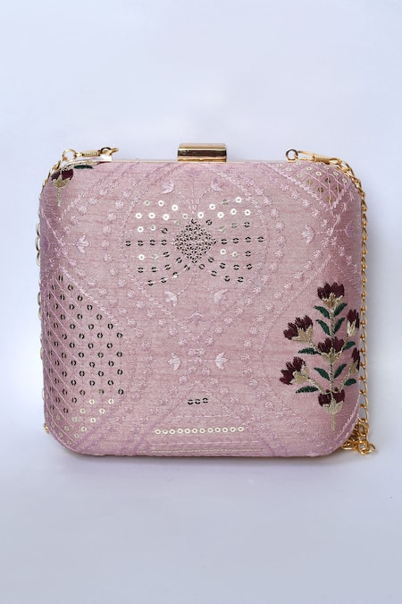Pink Sequin Dinner Bag Glamorous Shiny Handbag With Chain Strap | SHEIN EUQS