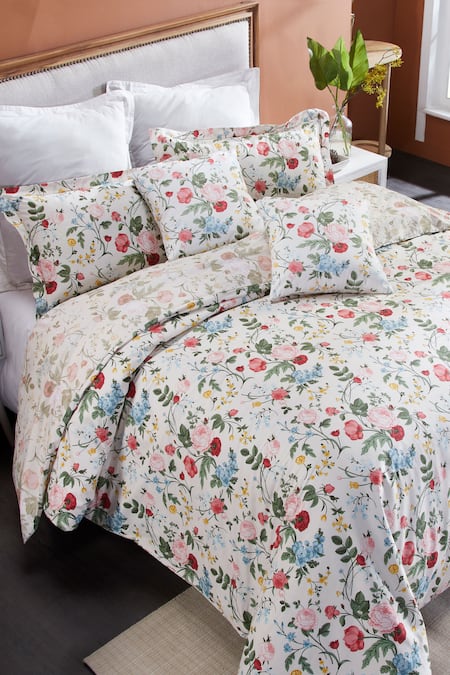 Houmn Refuge Floral Print Duvet Cover 