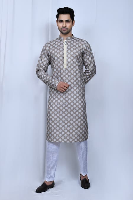 Arihant Rai Sinha Sequin & Thread Work Kurta Set 