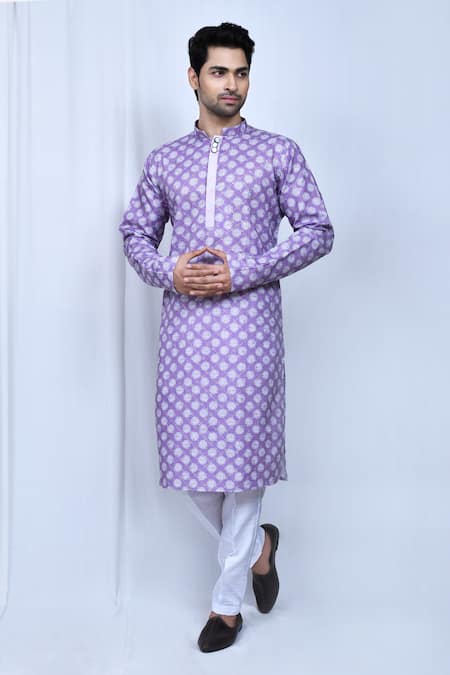 Arihant Rai Sinha Sequin & Thread Embroidered Kurta Set 