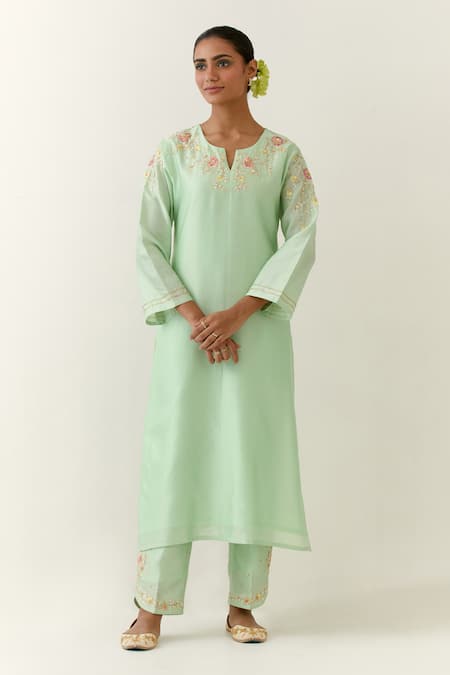 Anantaa by Roohi Silk Chanderi Kurta 