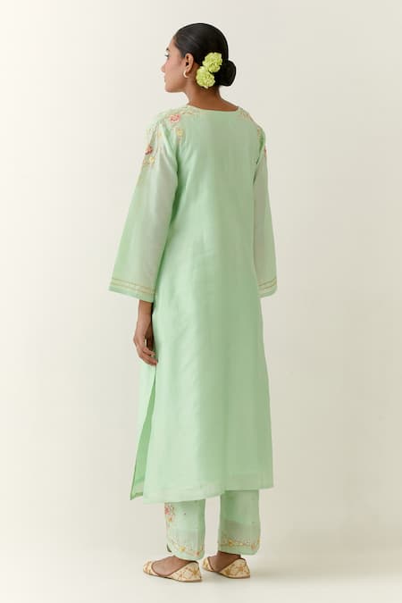 Anantaa By Roohi Silk Chanderi Kurta 