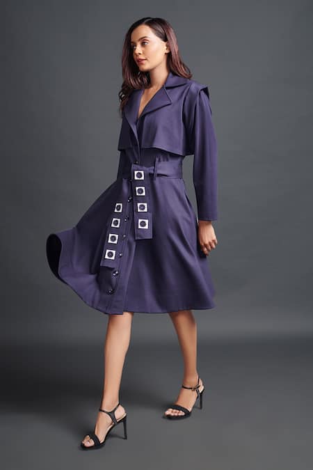 Buy Dress With Overcoat Online In India - Etsy India