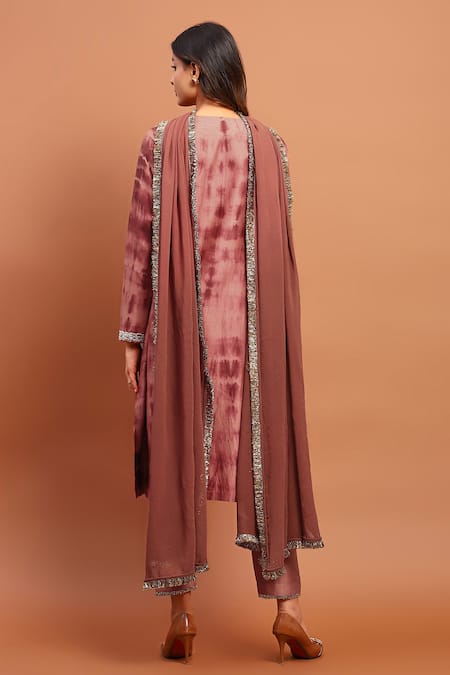 Soniya G Tie Dye Kurta Set 