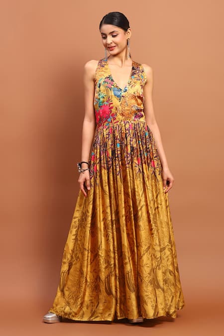 Patachou Girls EXCLUSIVE Botanic Fucshia Print Dress | HONEYPIEKIDS