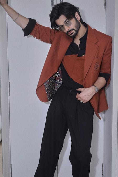 S&N by Shantnu Nikhil Colorblock Shirt 