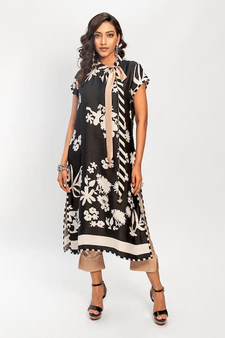 Anmol Kakad Elizabeth Tie-Up Tunic Set 