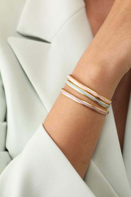 Amazon.com: Sakytal Gold Stackable Bangle BraceletsIndian Multi Bangles  Bracelet layered Bracelet Set for Women: Clothing, Shoes & Jewelry