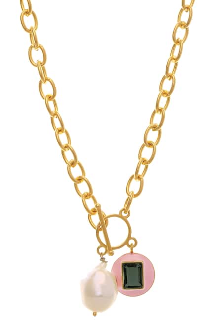 Zohra Gabriella Embellished Necklace 