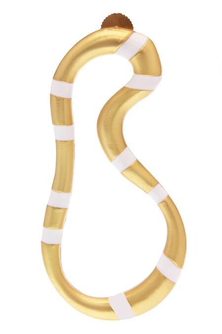 Zohra_White Leia Hoops _Online_at_Aza_Fashions