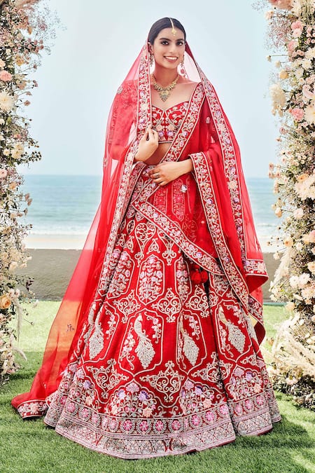 143207 Digital print Wedding lehengas tafeta silk with can can canvas  included lehenga salwar suit manufacturer - Reewaz International |  Wholesaler & Exporter of indian ethnic wear catalogs.