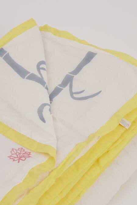 Buy_Masaya_Yellow 2 Layers Of Pure And Unbleached Sheet Koala Quilt