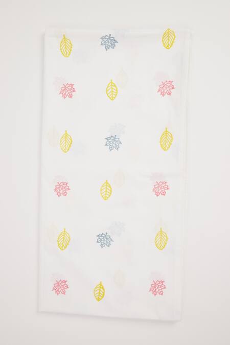 Buy_Masaya_Yellow Hypoallergenic Cotton Hand Block Printed K For Koala Bedsheet Set_Online_at_Aza_Fashions