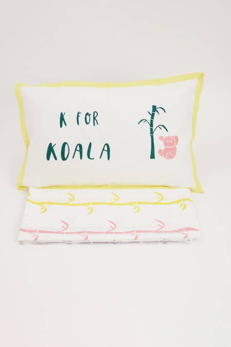 Masaya K For Koala Print Bed Set 