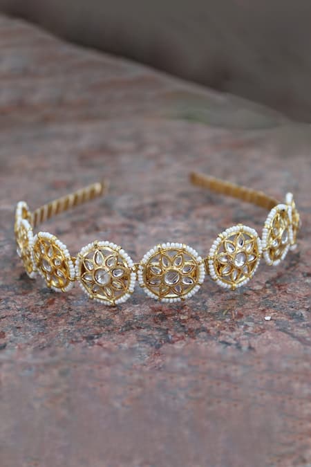 Foot Fuel Floral Cut Out Hairband 