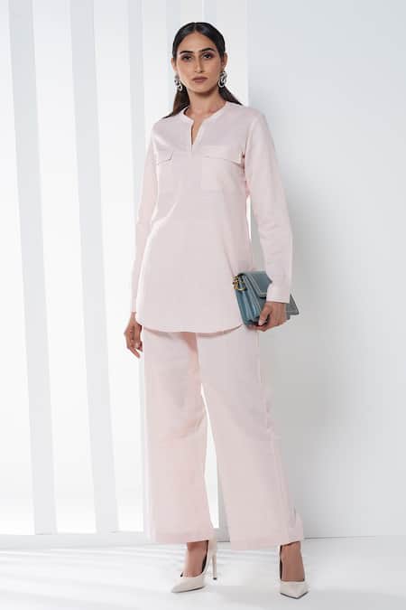 Seven Linen Top & Pant Set 