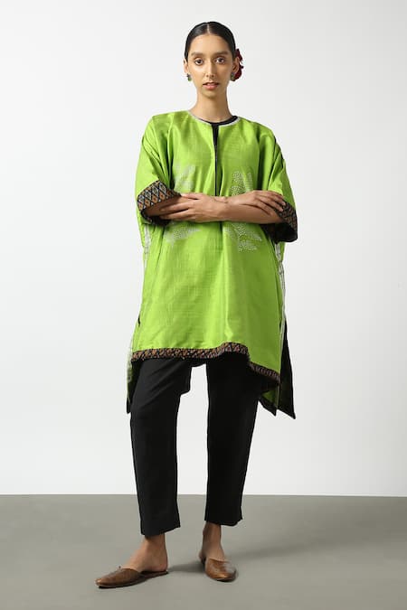 Latha Puttanna Hand Work Asymmetric Phiran Tunic 