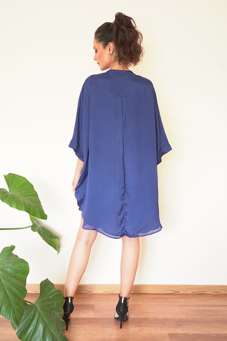 Seesa Iris Kaftan Chiffon Dress 