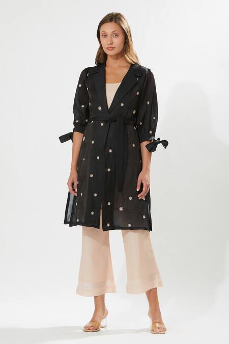 Meadow Moonflower Coat Dress with Slip 