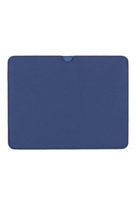 Aranyani Blue Plain Rectangle Shaped Ipad Sleeve Online at Aza Fashions Aranyani_Blue Plain Rectangle Shaped Ipad Sleeve_Online_at_Aza_Fashions