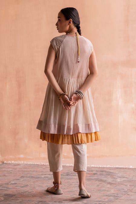 Swatti Kapoor Kishori Chanderi Short Anarkali 