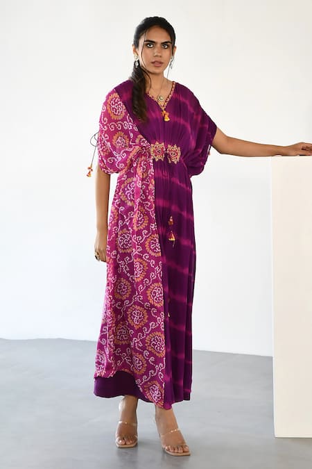 K-Anshika Bandhani Print Tunic 