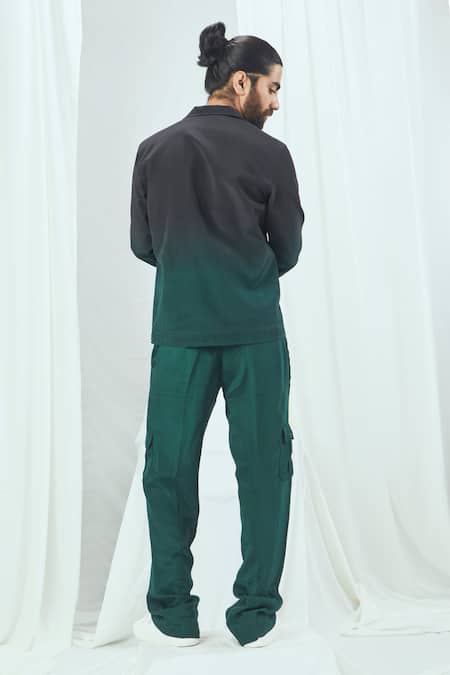 Nirmooha Ombre Biker Jacket 