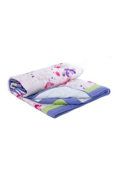 CocoBee Cotton Flower Print Quilt 