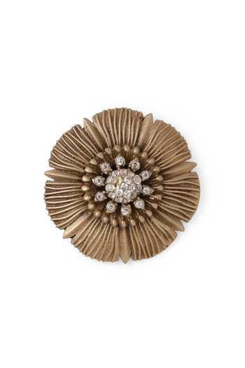 Buy_Cosa Nostraa_Gold Flower Carved Buttons - Set Of 13 _Online_at_Aza_Fashions