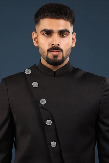 Cosa Nostraa Royal Elephant Carved Buttons - Set of 5 