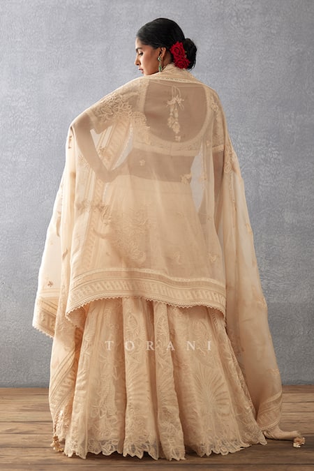 Torani Mradu Advika Botanic Pattern Bridal Lehenga Set 