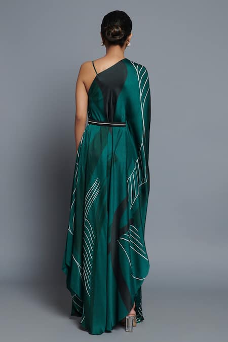 Vedika M Abstract Print Kaftan 