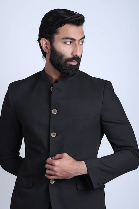 Cosa Nostraa Regal Rose Carved Buttons - Set of 5 