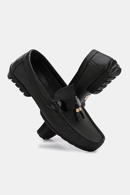 Lafattio Tasselled Leather Loafers 