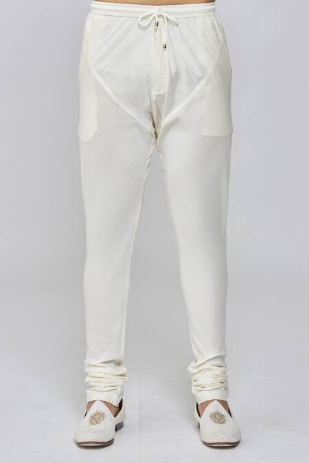 Samyukta Singhania_Black Kurta Cotton Printed Floral And Thread Work Set _at_Aza_Fashions