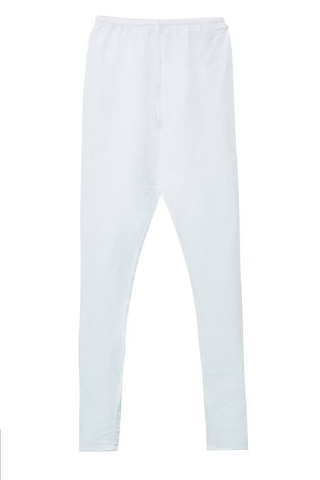 Spring Break_Pink Polyester, Cotton Brooches Jacquard Butti Sherwani With Churidar Set _at_Aza_Fashions