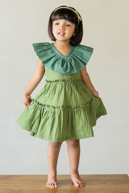 JILMIL DREAMWEAR Cotton Contrast Collar Dress 