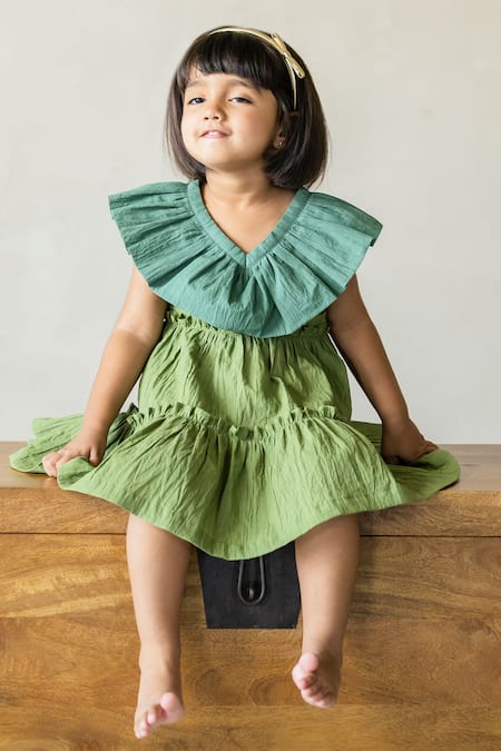 JILMIL DREAMWEAR Cotton Contrast Collar Dress 