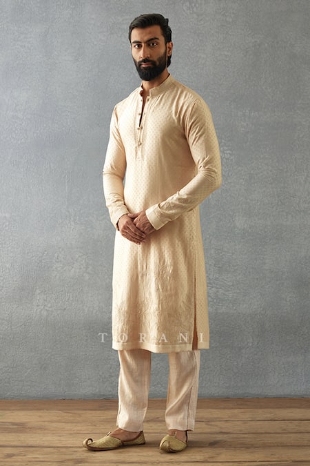 Buy Torani Beige Handloom , Mradu Nisarg Hand Block Printed Kurta Set Online at Aza Fashions Buy_Torani_Beige Handloom , Mradu Nisarg Hand Block Printed Kurta Set _Online_at_Aza_Fashions