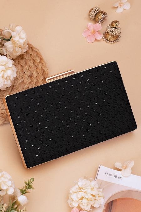 Biçanta Black Color Iron Handle Handle Evening Bag Evening Bag Wedding  Engagement Bag Clutch Bag - Trendyol