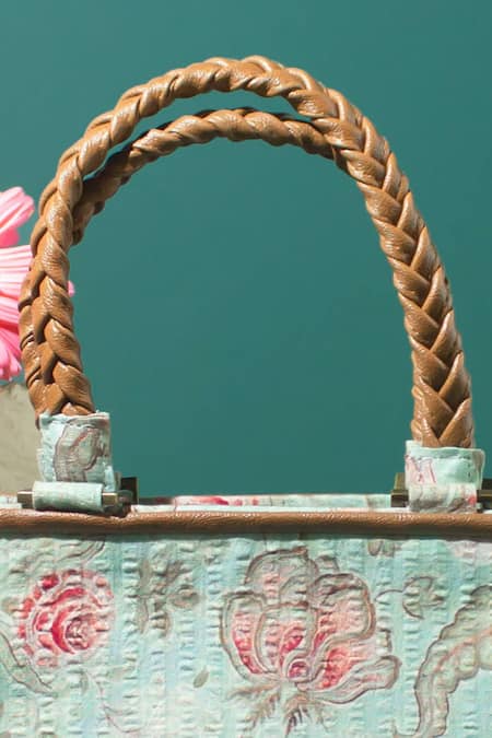 Shop_Amyra_Multi Color Wallflower Print Hand Bag _Online_at_Aza_Fashions
