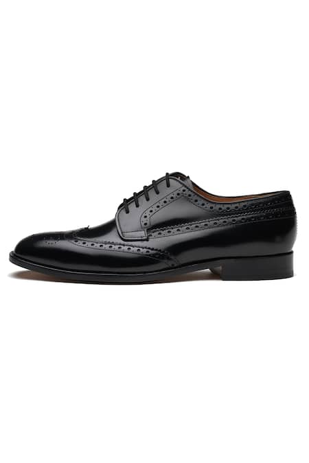 Buy 3dm Lifestyle Black Wingtip Derby Brogue Shoes Online at Aza Fashions Buy_3dm Lifestyle_Black Wingtip Derby Brogue Shoes _Online_at_Aza_Fashions